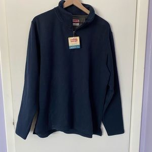 Men’s 3/4 zip pullover sweater, L